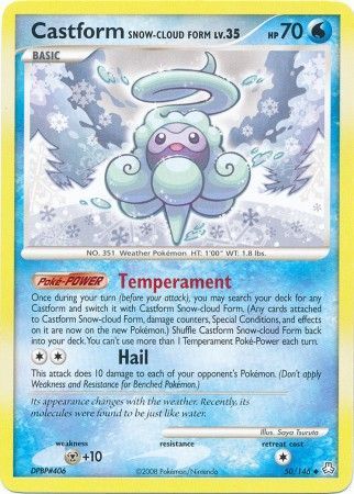 Castform Snow-cloud Form 50-146 (RH)